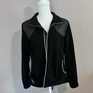 Harley Davidson Womens fleece Jacket Black Size Large